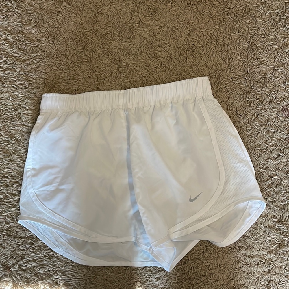 White Nike Shorts